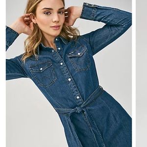 NEW wrangler button down dress